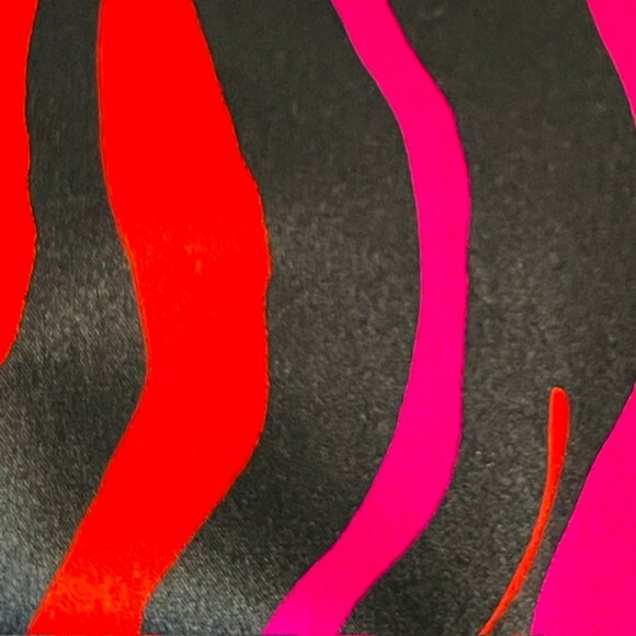 Vintage Stanley Platos Martin Ross Silk Satin 80's Regency Glam Party Dress XS - Picture 4 of 14